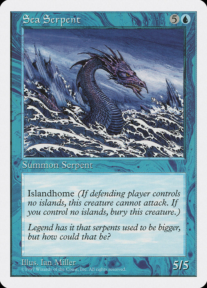 Sea Serpent [Fifth Edition] | Devastation Store