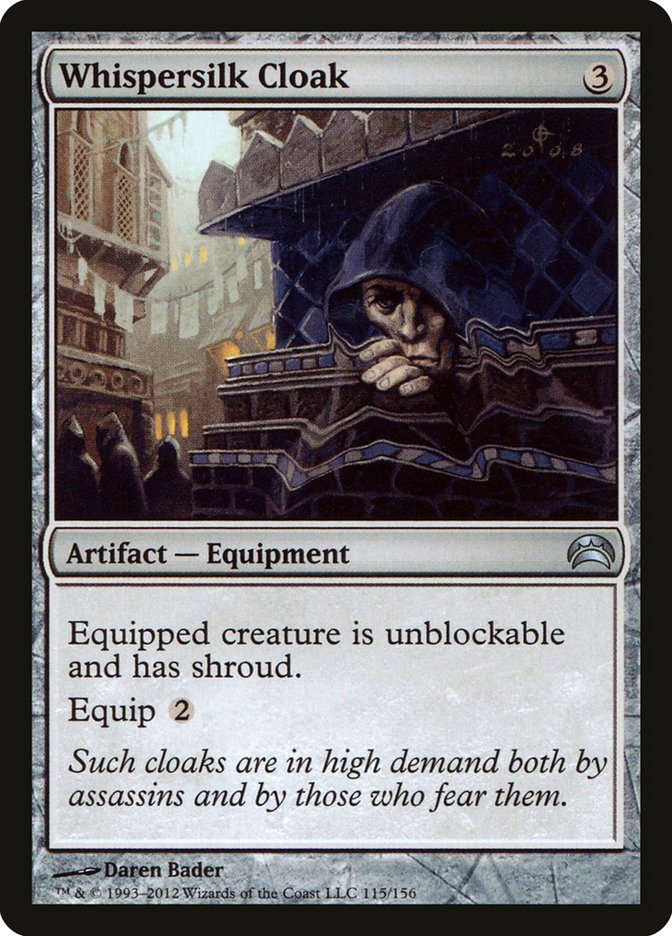 Whispersilk Cloak [Planechase 2012] - Devastation Store | Devastation Store