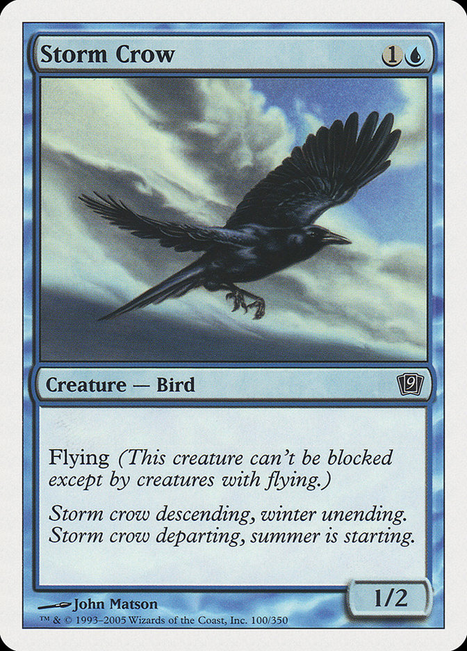 Storm Crow [Ninth Edition] - Devastation Store | Devastation Store