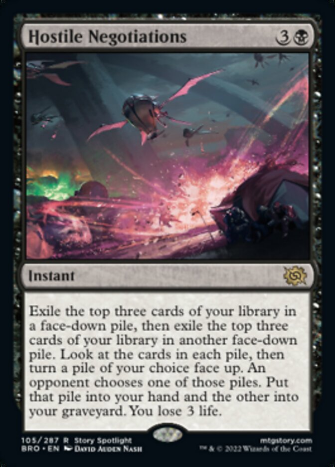 Hostile Negotiations [The Brothers' War] | Devastation Store