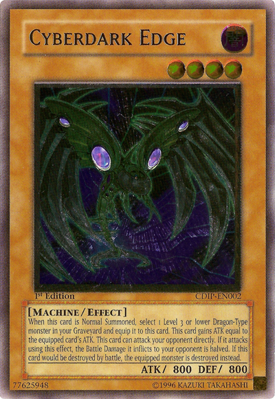 Cyberdark Edge [CDIP-EN002] Ultimate Rare | Devastation Store