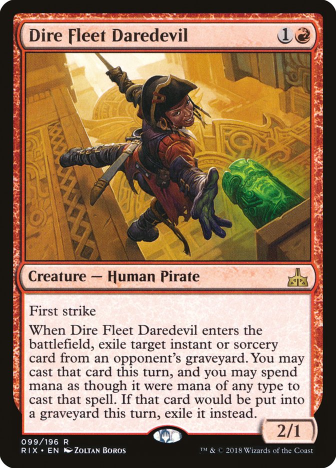 Dire Fleet Daredevil [Rivals of Ixalan] - Devastation Store | Devastation Store