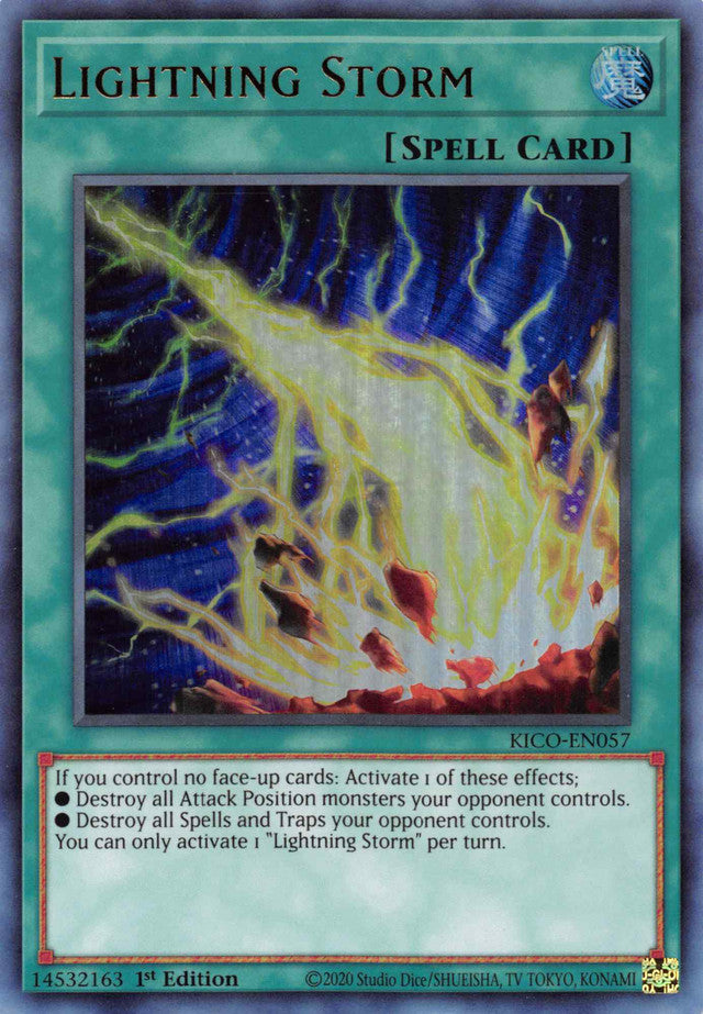 Lightning Storm (Ultra Rare) [KICO-EN057] Ultra Rare | Devastation Store