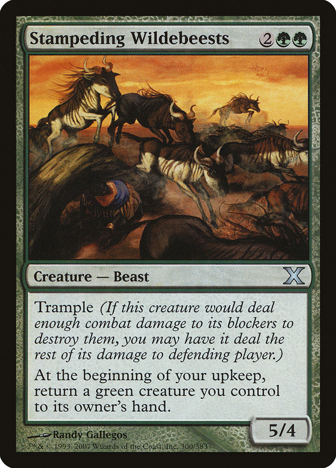 Stampeding Wildebeests [Tenth Edition] | Devastation Store