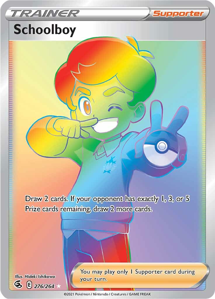 Schoolboy (276/264) [Sword & Shield: Fusion Strike] | Devastation Store