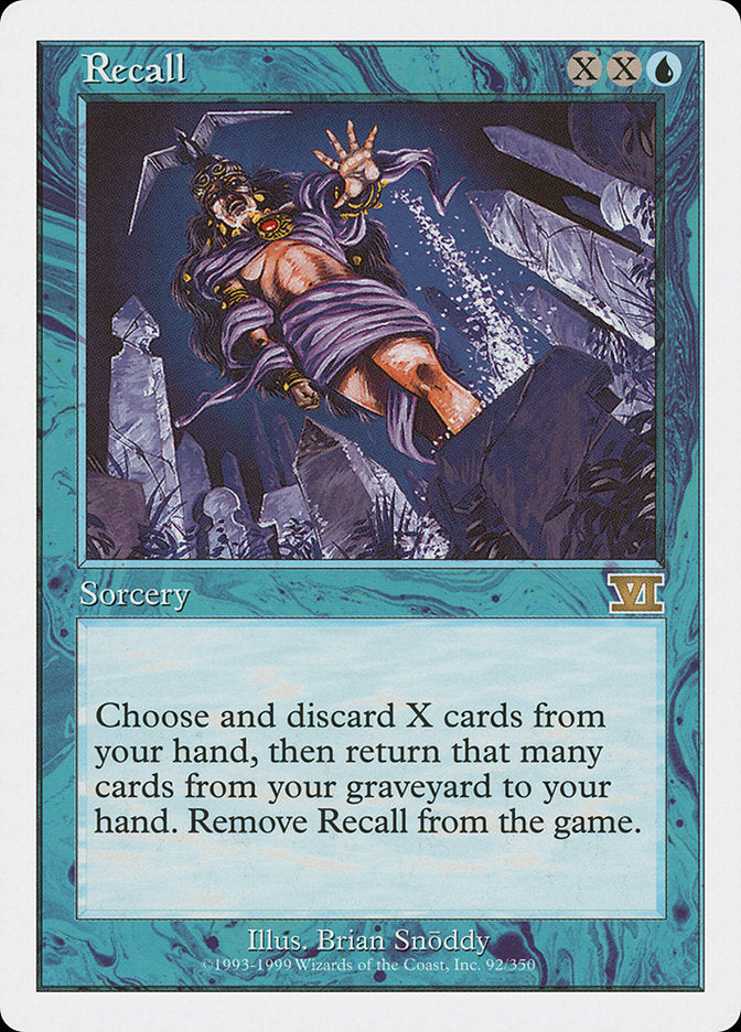 Recall [Classic Sixth Edition] - Devastation Store | Devastation Store