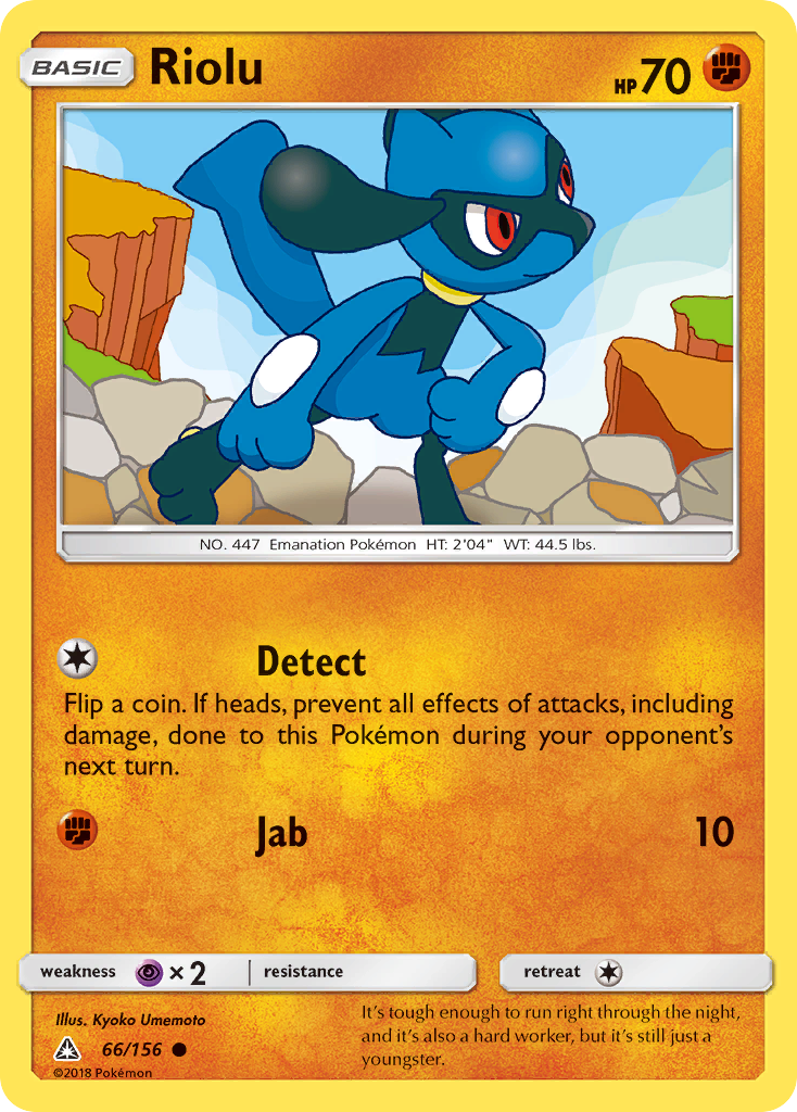 Riolu (66/156) [Sun & Moon: Ultra Prism] | Devastation Store
