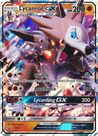 Lycanroc GX (SM14) (Jumbo Card) [Sun & Moon: Black Star Promos] | Devastation Store