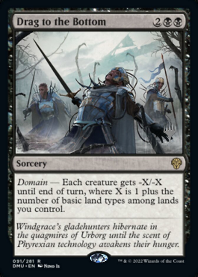 Drag to the Bottom (Promo Pack) [Dominaria United Promos] | Devastation Store