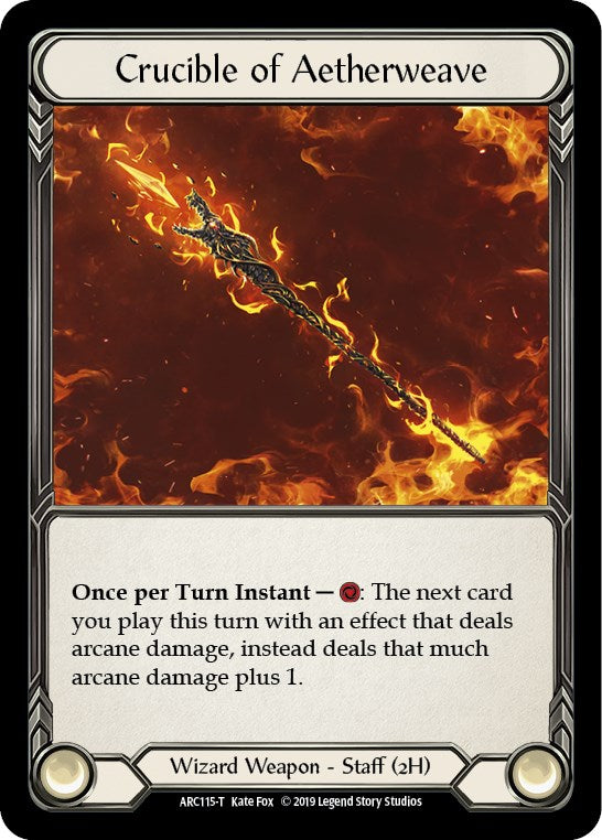 Crucible of Aetherweave // Dash, Inventor Extraordinaire [ARC115 // ARC001] (Arcane Rising) | Devastation Store