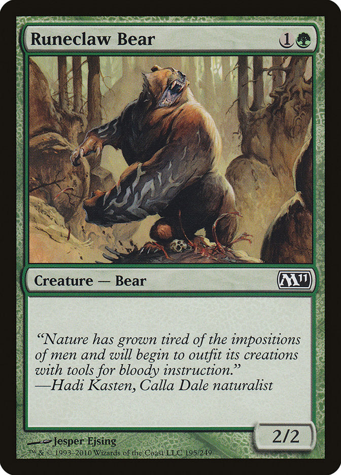 Runeclaw Bear [Magic 2011] - Devastation Store | Devastation Store