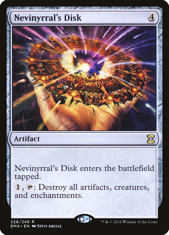 Nevinyrral's Disk [Eternal Masters] | Devastation Store