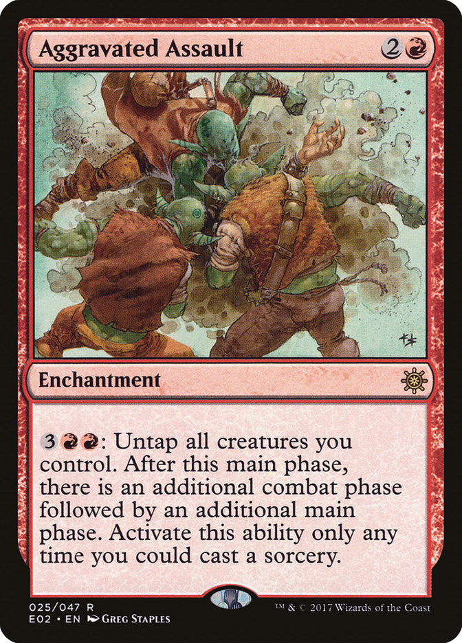 Aggravated Assault [Explorers of Ixalan] | Devastation Store