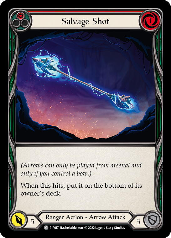 Salvage Shot (Red) [RIP017] (Outsiders Riptide Blitz Deck) | Devastation Store