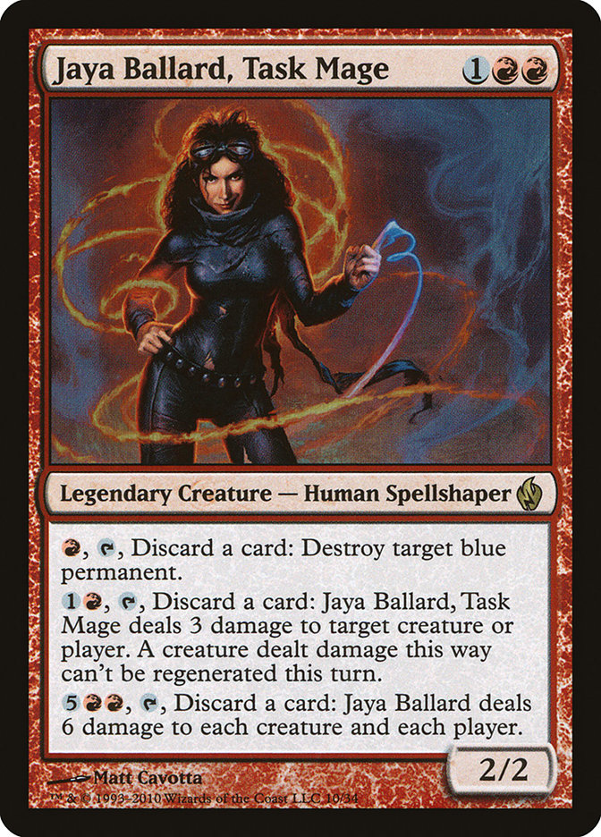 Jaya Ballard, Task Mage [Premium Deck Series: Fire and Lightning] - Devastation Store | Devastation Store