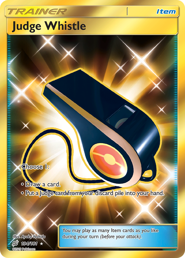 Judge Whistle (194/181) [Sun & Moon: Team Up] | Devastation Store