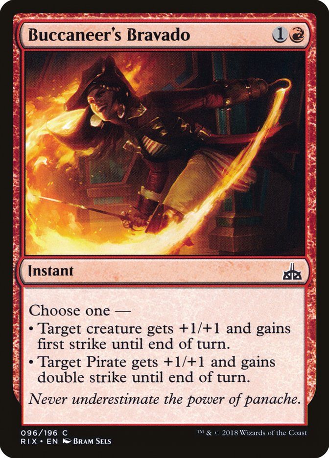 Buccaneer's Bravado [Rivals of Ixalan] | Devastation Store