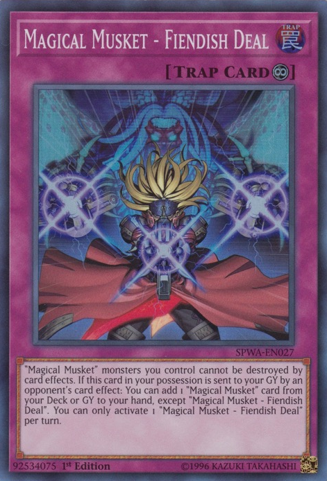 Magical Musket - Fiendish Deal [SPWA-EN027] Super Rare | Devastation Store