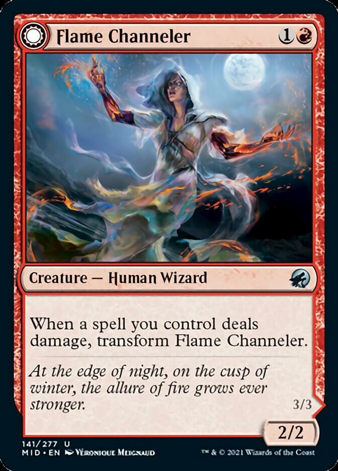 Flame Channeler // Embodiment of Flame [Innistrad: Midnight Hunt] | Devastation Store