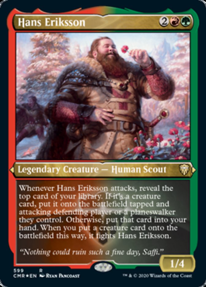 Hans Eriksson (Etched) [Commander Legends] | Devastation Store
