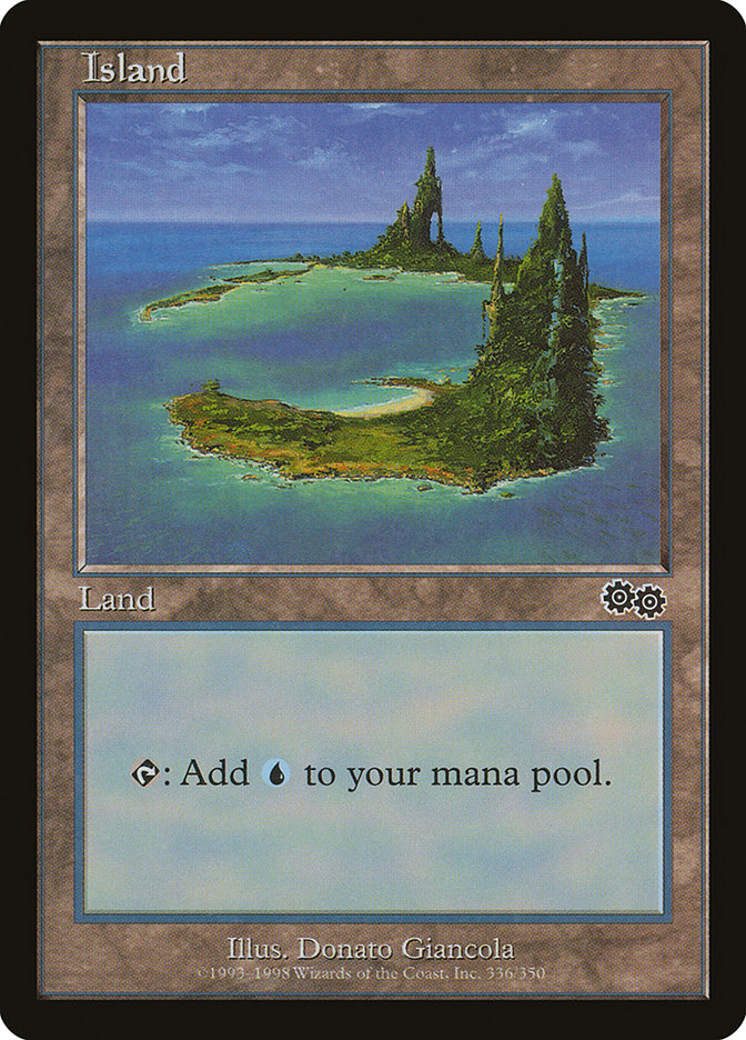 Island (336) [Urza's Saga] | Devastation Store