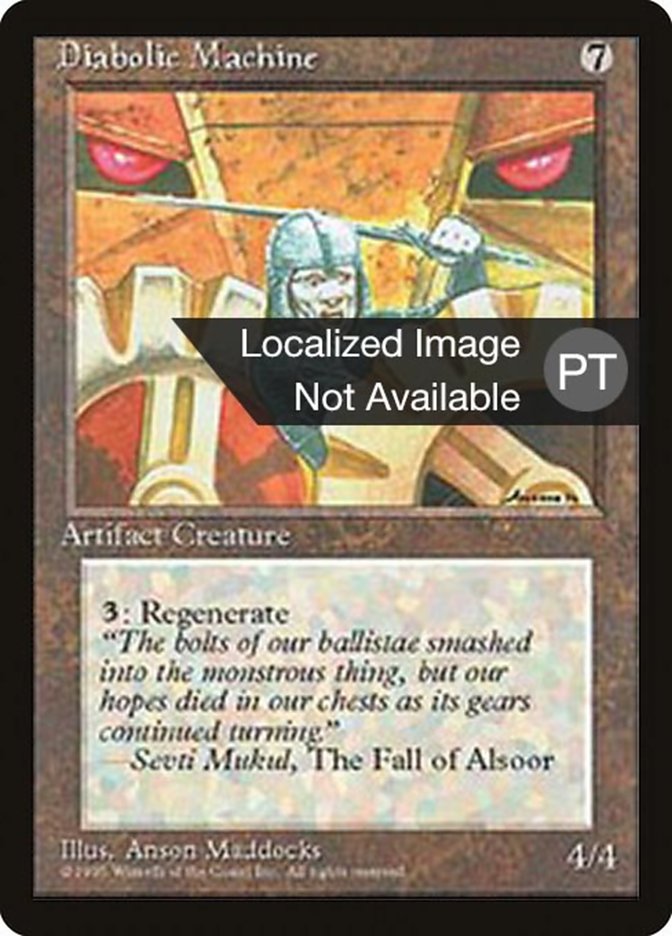 Diabolic Machine [Fourth Edition (Foreign Black Border)] | Devastation Store