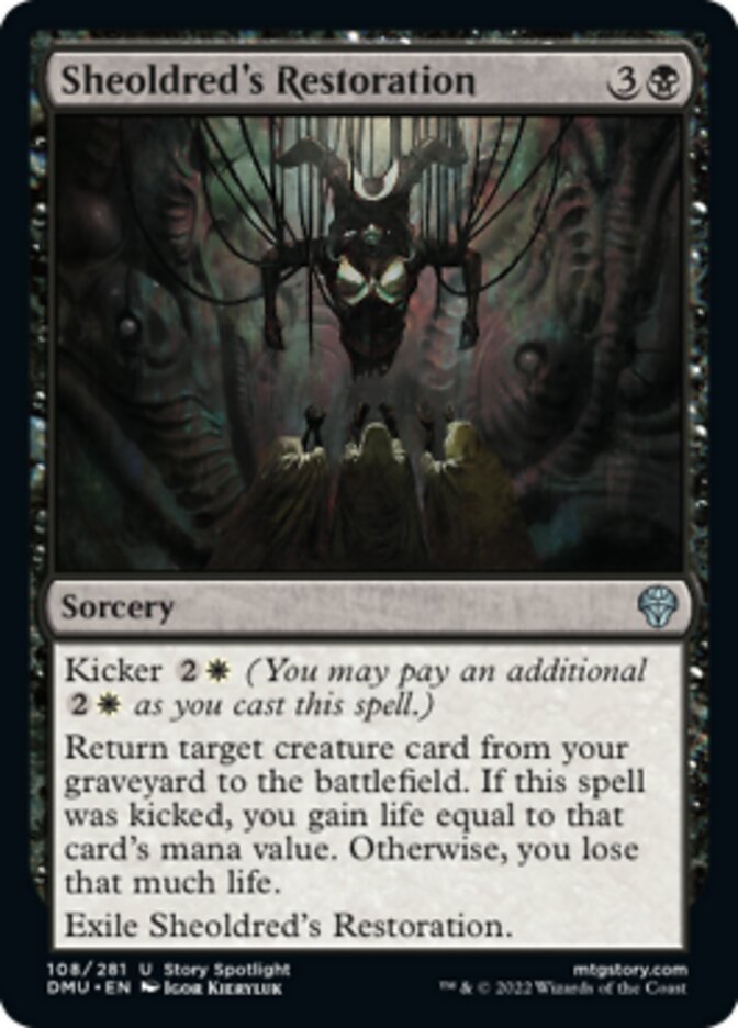 Sheoldred's Restoration [Dominaria United] | Devastation Store