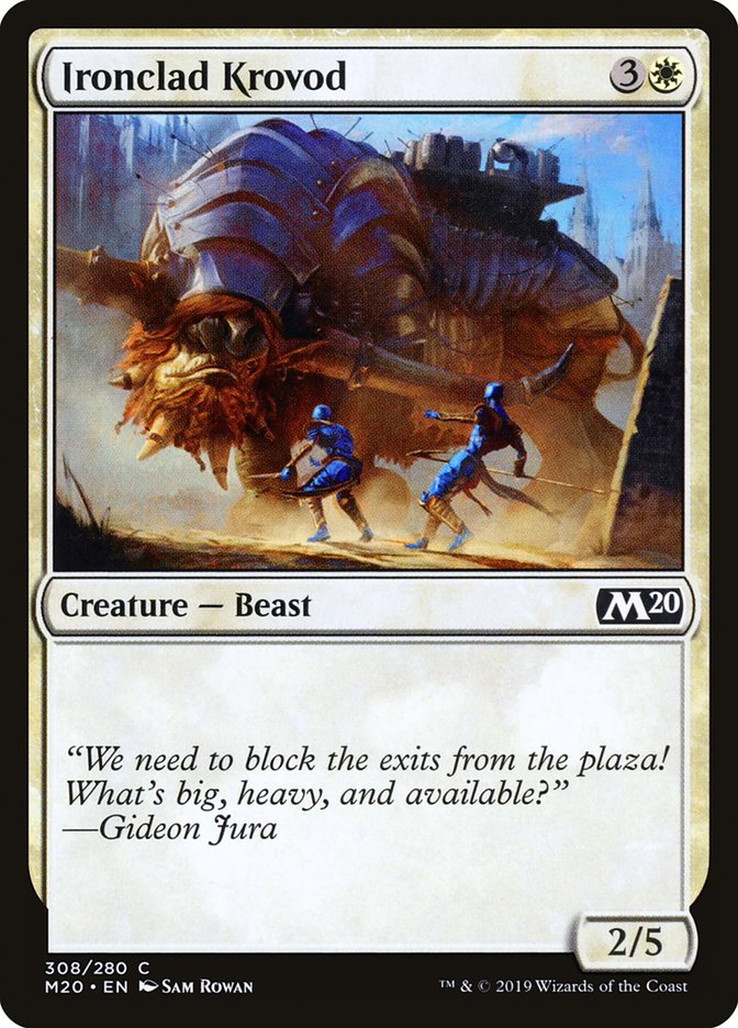 Ironclad Krovod [Core Set 2020] | Devastation Store