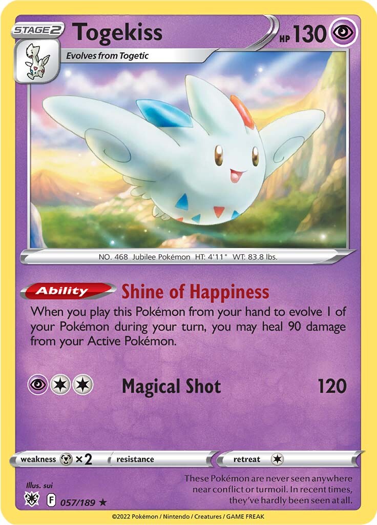 Togekiss (057/189) [Sword & Shield: Astral Radiance] | Devastation Store