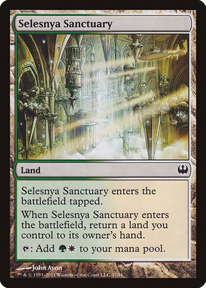 Selesnya Sanctuary [Duel Decks: Knights vs. Dragons] | Devastation Store