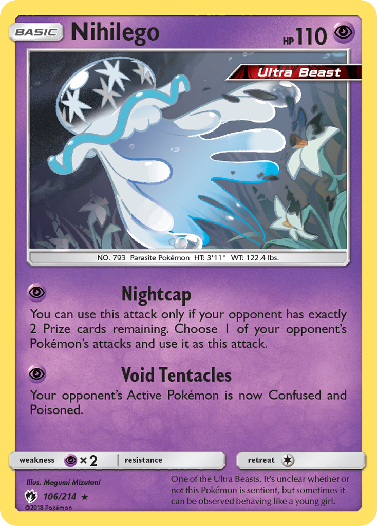 Nihilego (106/214) [Sun & Moon: Lost Thunder] | Devastation Store