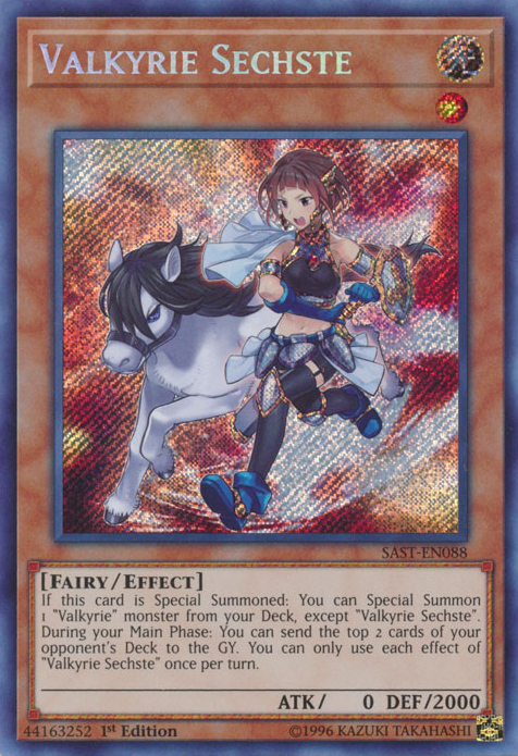 Valkyrie Sechste [SAST-EN088] Secret Rare | Devastation Store