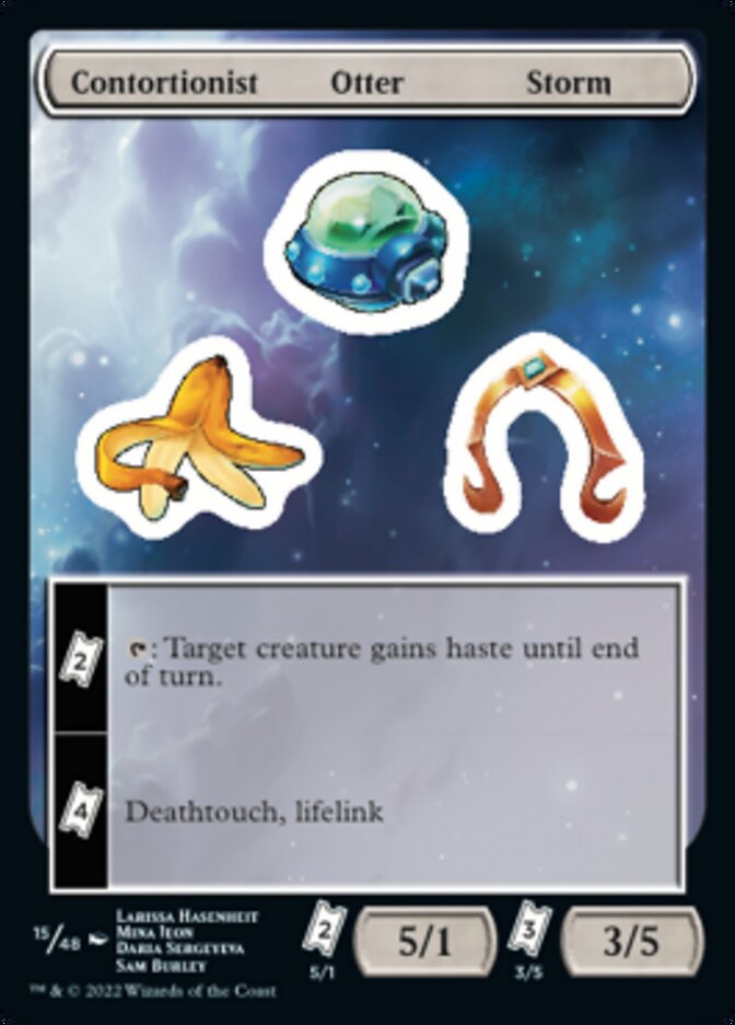 Contortionist Otter Storm [Unfinity Stickers] | Devastation Store