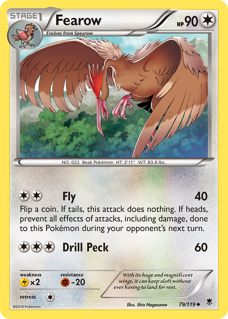 Fearow (79/119) [XY: Phantom Forces] | Devastation Store