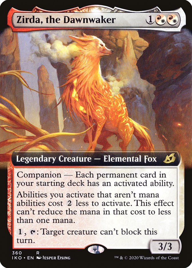 Zirda, the Dawnwaker (Extended Art) [Ikoria: Lair of Behemoths] | Devastation Store