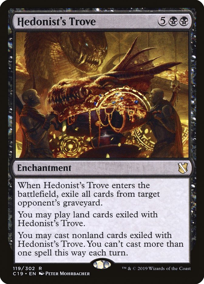 Hedonist's Trove [Commander 2019] | Devastation Store