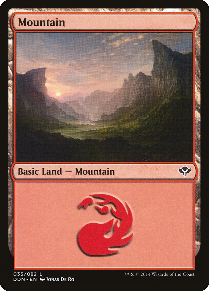 Mountain (35) [Duel Decks: Speed vs. Cunning] - Devastation Store | Devastation Store