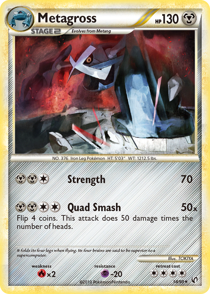 Metagross (18/90) [HeartGold & SoulSilver: Undaunted] | Devastation Store