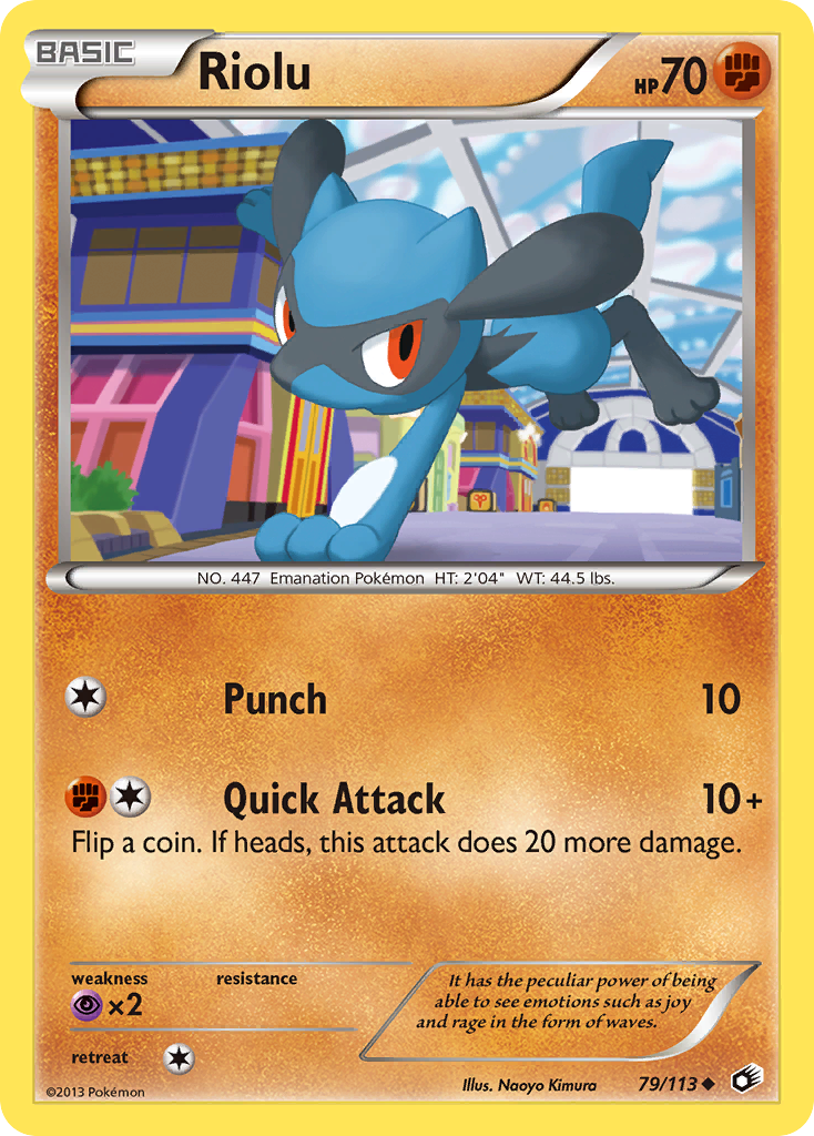Riolu (79/113) [Black & White: Legendary Treasures] | Devastation Store