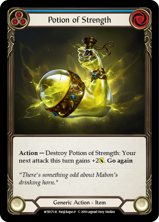 Potion of Strength [WTR171-R] Alpha Print Normal - Devastation Store | Devastation Store