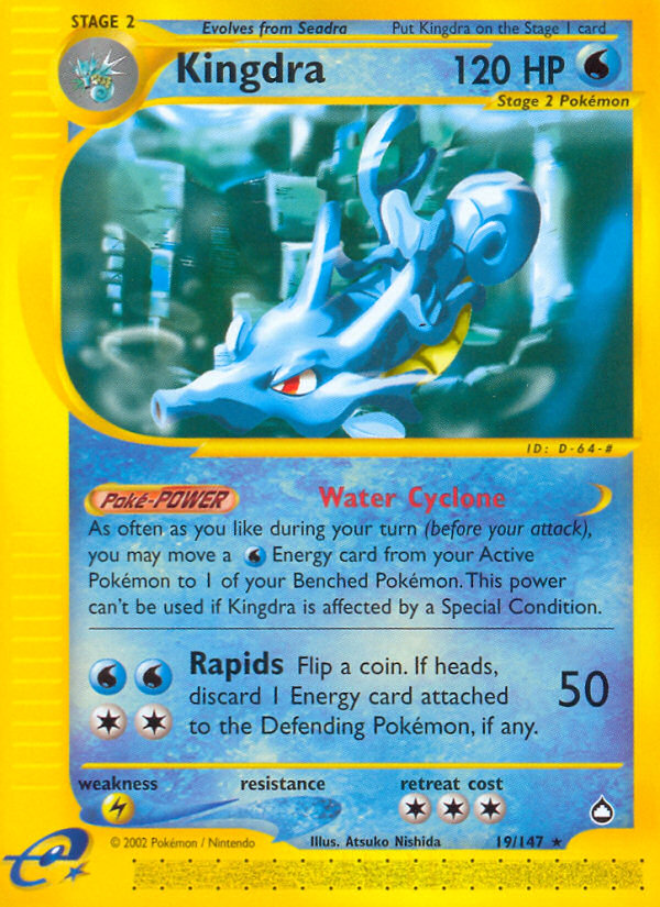 Kingdra (19/147) [Aquapolis] | Devastation Store