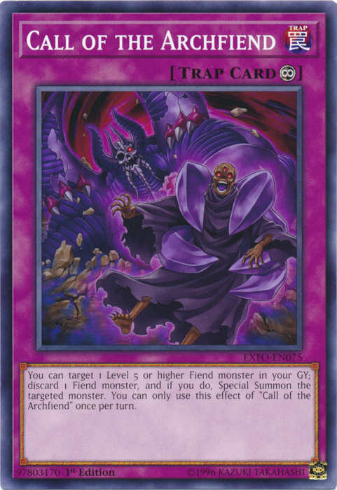 Call of the Archfiend [EXFO-EN075] Common | Devastation Store