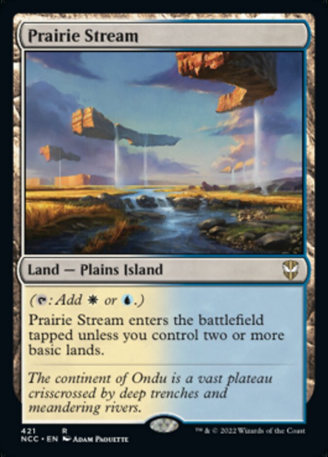 Prairie Stream [Streets of New Capenna Commander] | Devastation Store