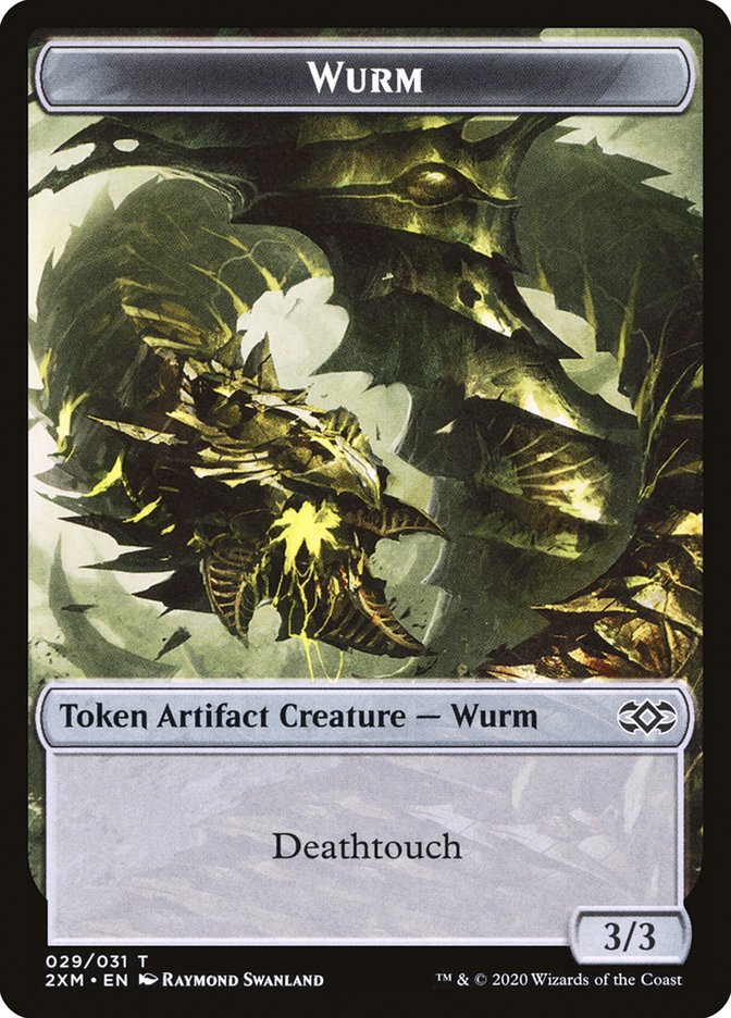 Wurm (029/031) [Double Masters Tokens] | Devastation Store