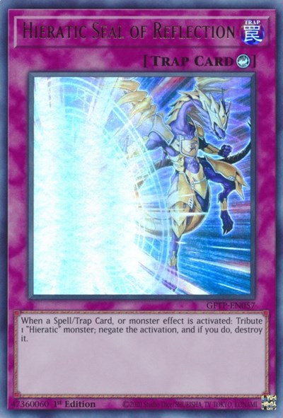 Hieratic Seal of Reflection [GFTP-EN057] Ultra Rare | Devastation Store