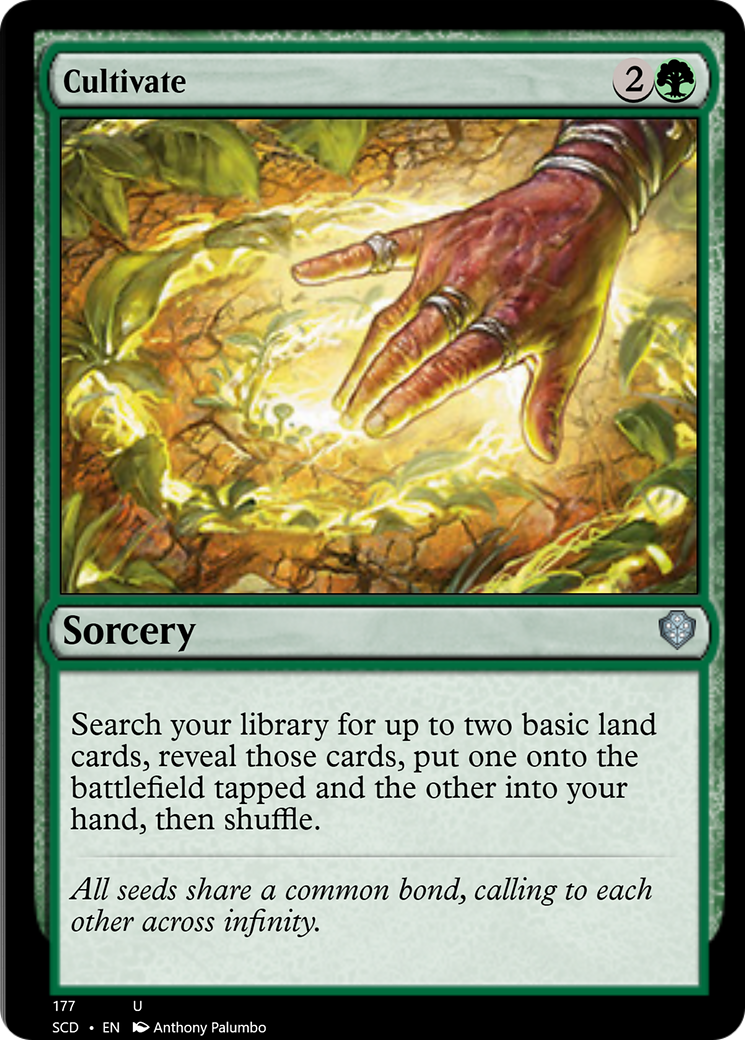 Cultivate [Starter Commander Decks] | Devastation Store