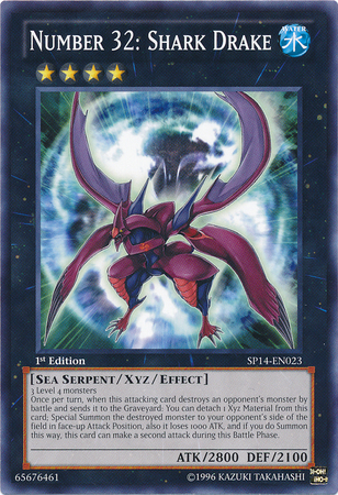 Number 32: Shark Drake [SP14-EN023] Common | Devastation Store