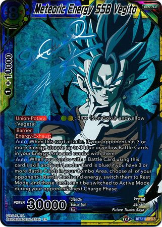 Meteoric Energy SSB Vegito (SPR Signature) [BT7-118] | Devastation Store