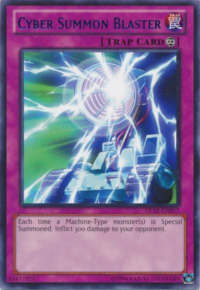 Cyber Summon Blaster (Purple) [DL18-EN017] Rare | Devastation Store