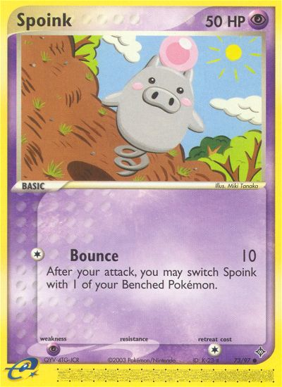Spoink (73/97) [EX: Dragon] | Devastation Store